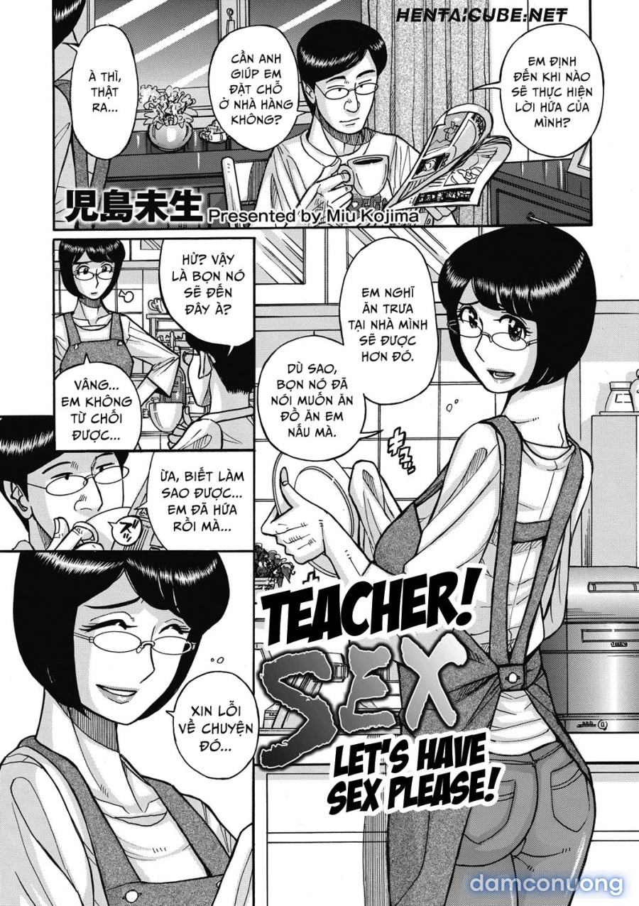 Teacher! Let's have sex please! 