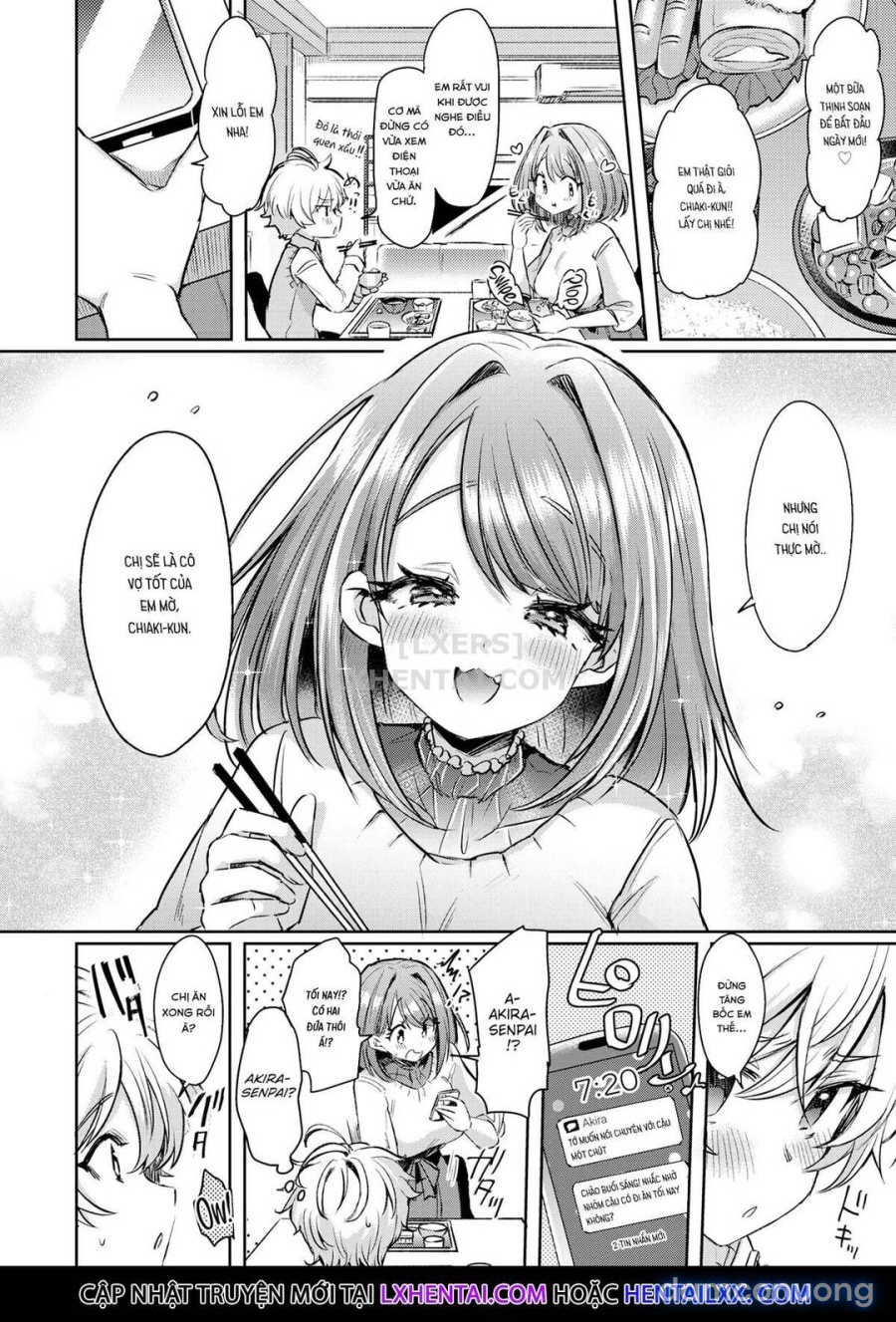 Chị gái Mika và Chiaki-kun 