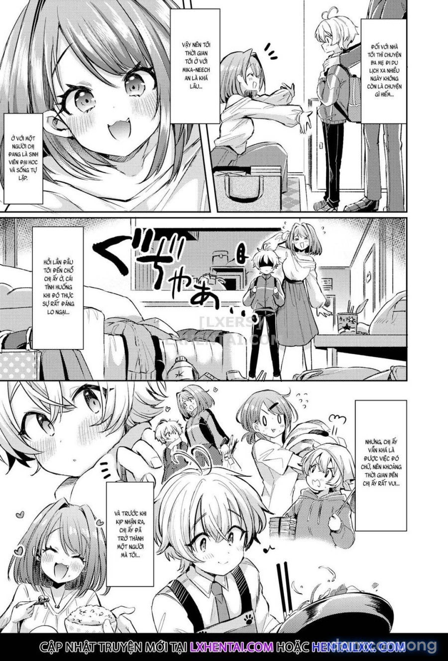 Chị gái Mika và Chiaki-kun 