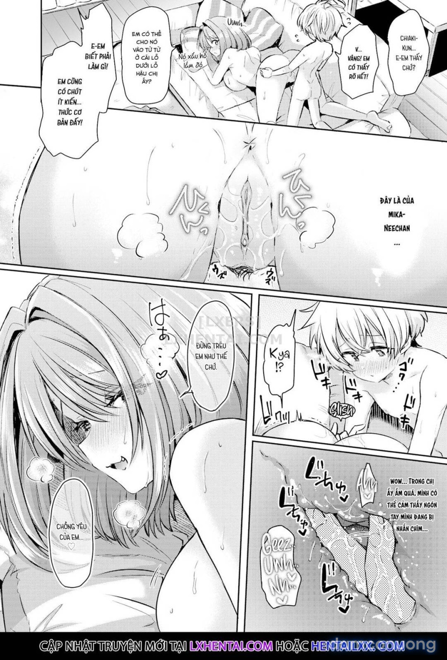 Chị gái Mika và Chiaki-kun 