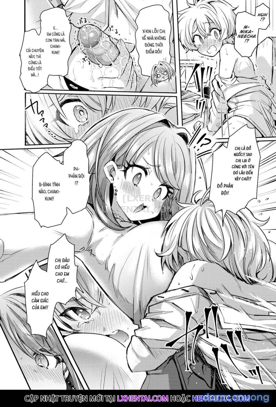 Chị gái Mika và Chiaki-kun 