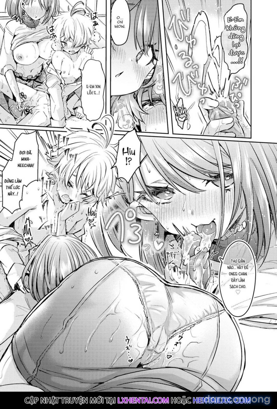 Chị gái Mika và Chiaki-kun 
