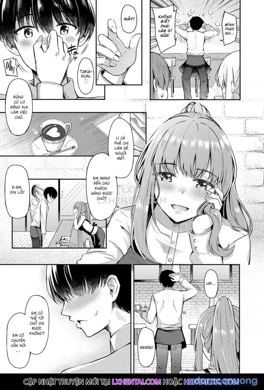 Hương vị cà phê của senpai 