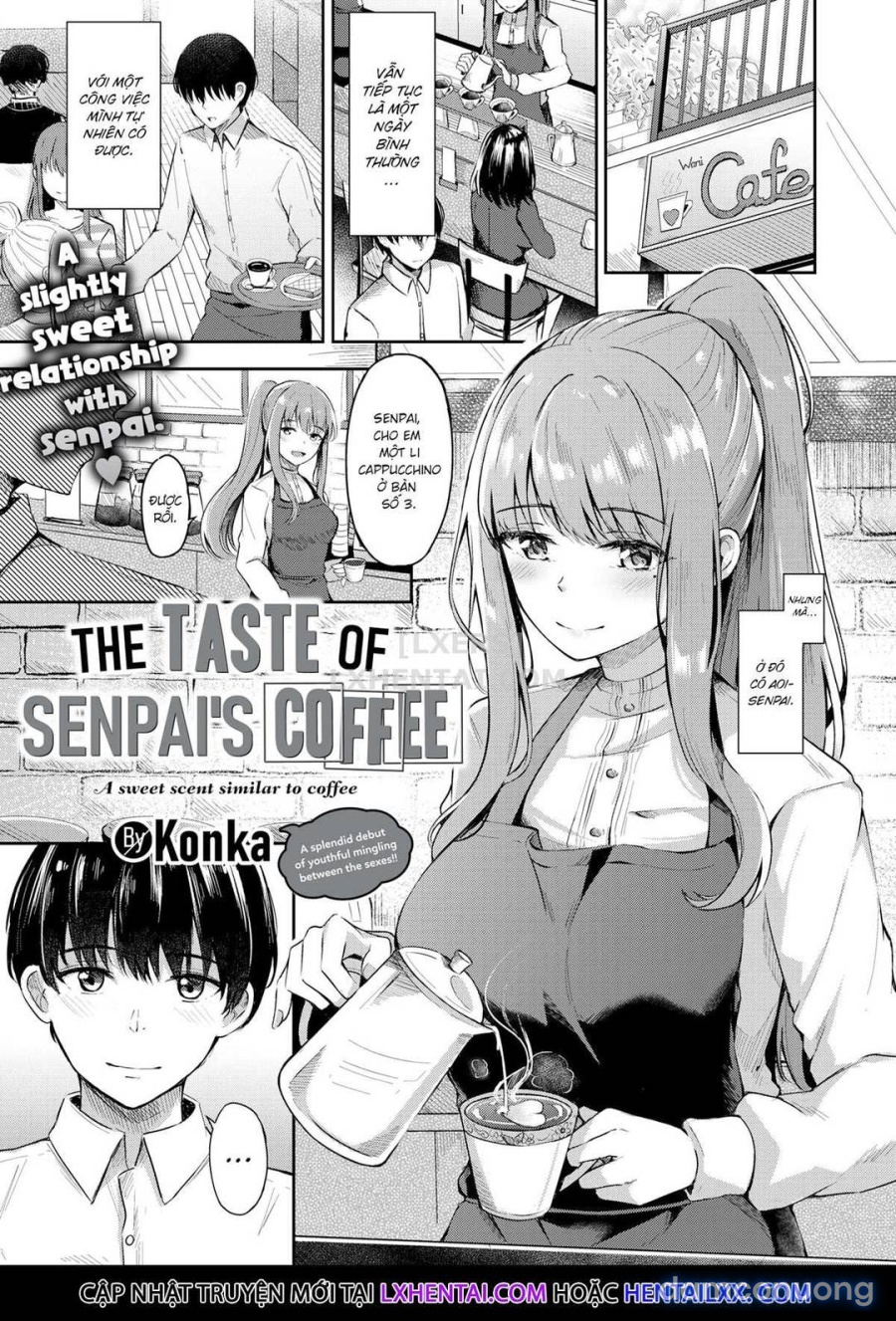 Hương vị cà phê của senpai 