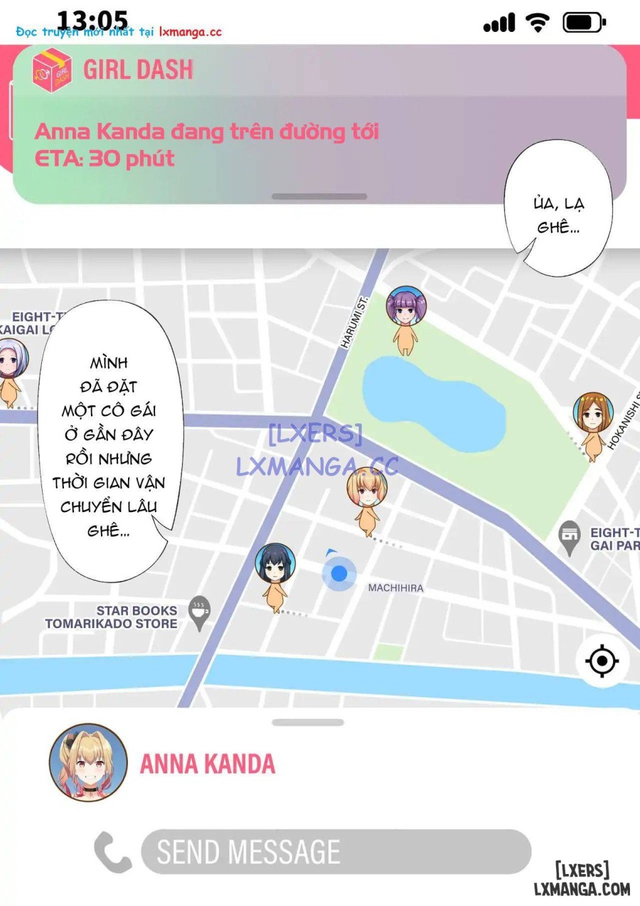 Dịch vụ giao hàng "nóng" 