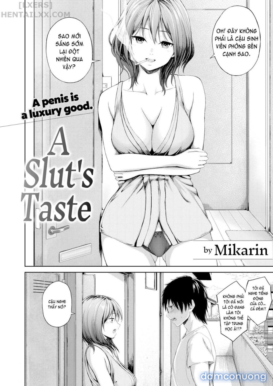 A Slut’s Taste 