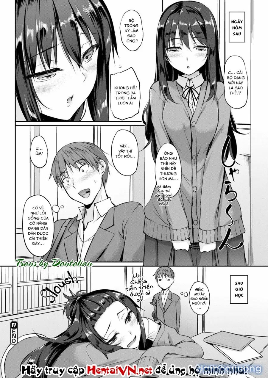 Kagari-chan đang dõi theo 