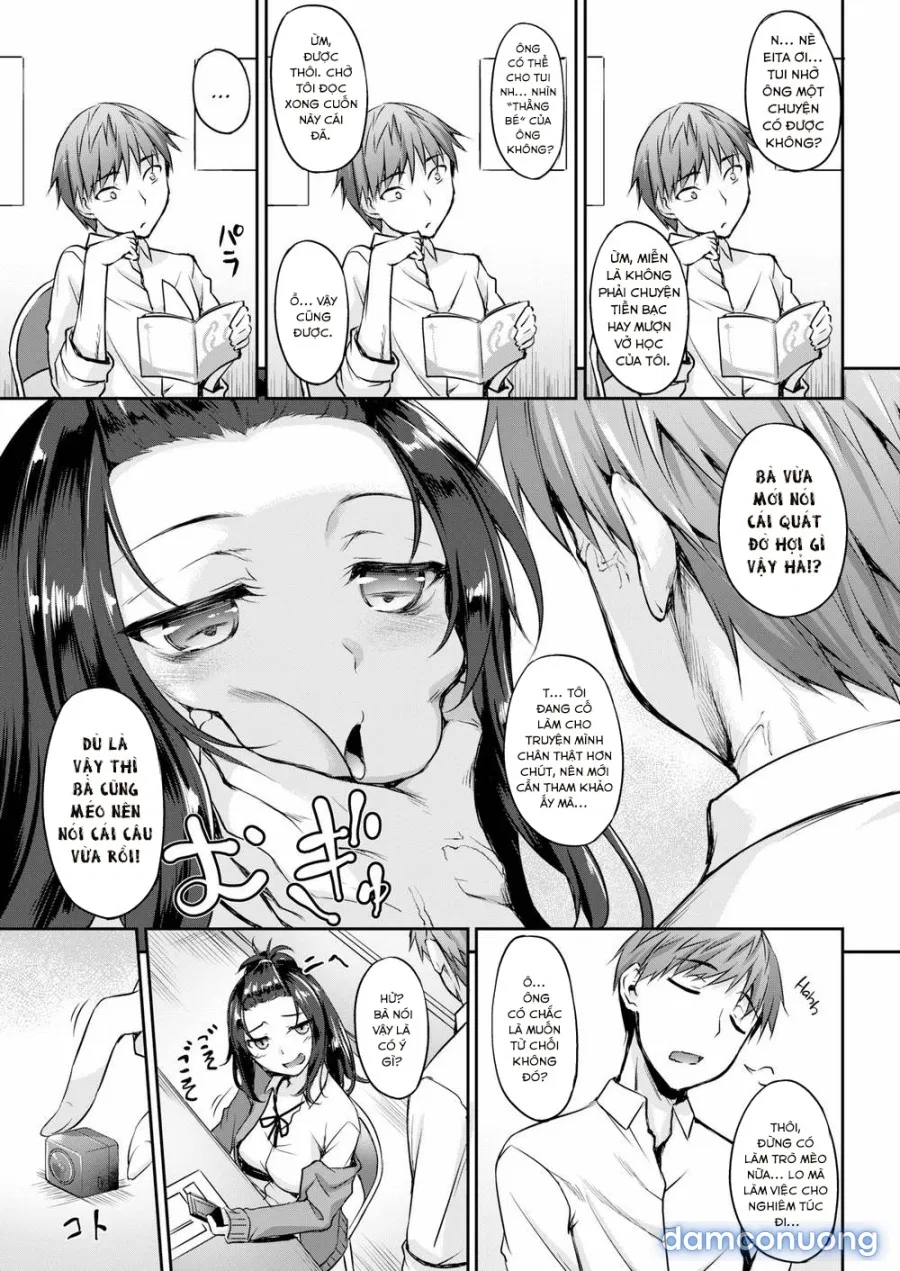 Kagari-chan đang dõi theo 