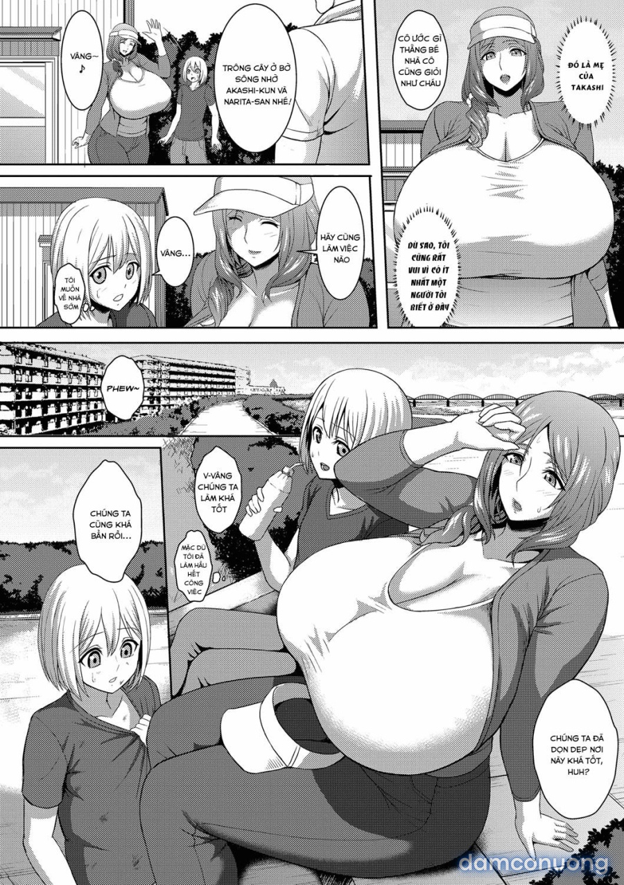 Chounyuu Okaa-san Chounai Souji de Hito Yogore 