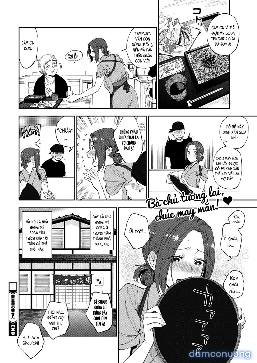 The Soba Restaurant's Haru-san 