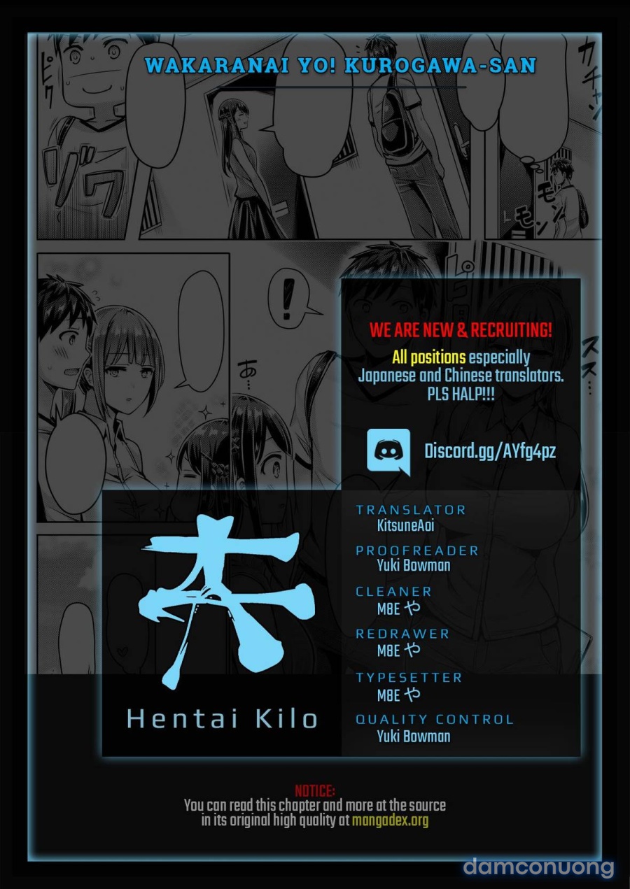 Wakaranai yo! Kurogawa-san 