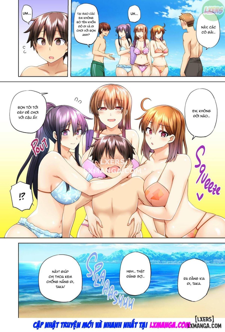 3 VS 1 Volleyball Match 