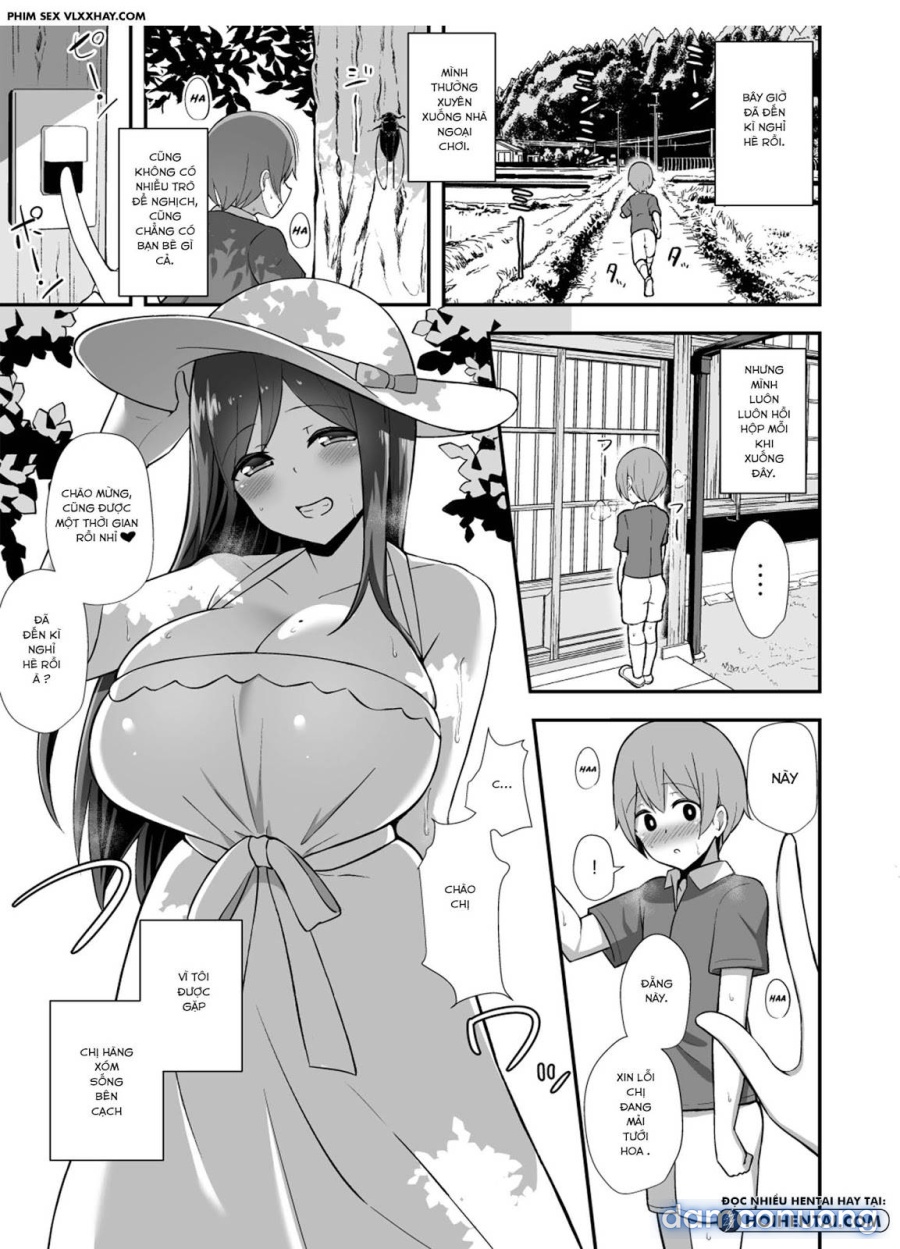Shiro OnePi Onee-san to Babubabu Inaka Ecchi 