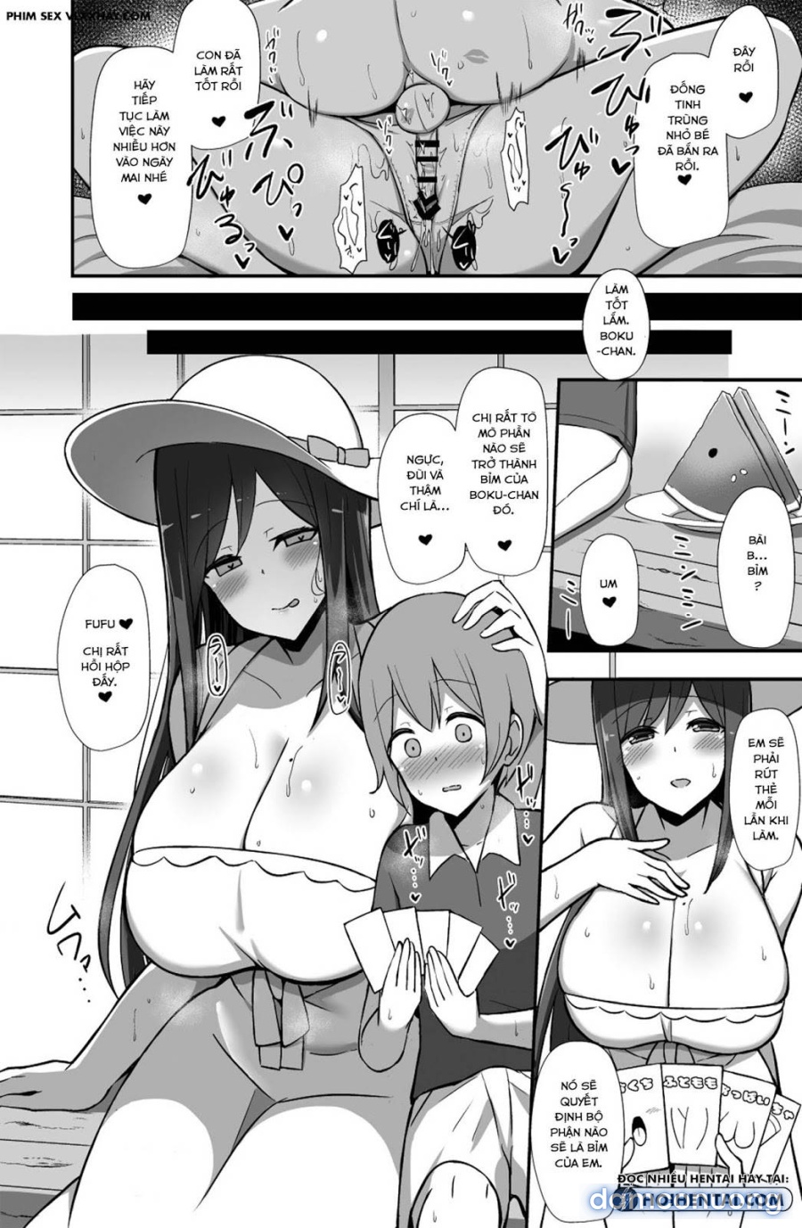 Shiro OnePi Onee-san to Babubabu Inaka Ecchi 