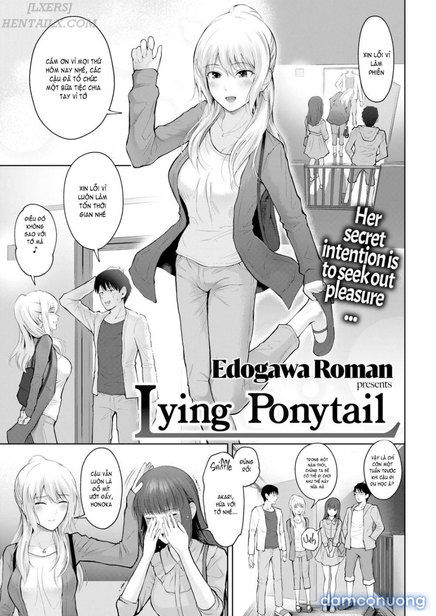 Lying Ponytail 