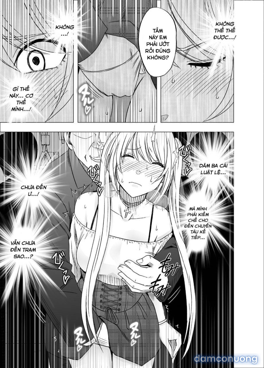 Densha no Naka de Onna o Ikaseru Kyougikai ni Sanka 