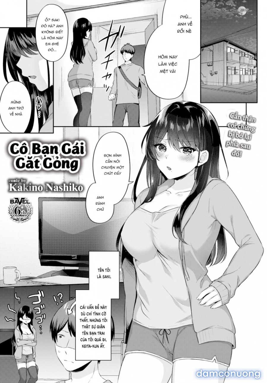 Cô bạn gái gắt gỏng 