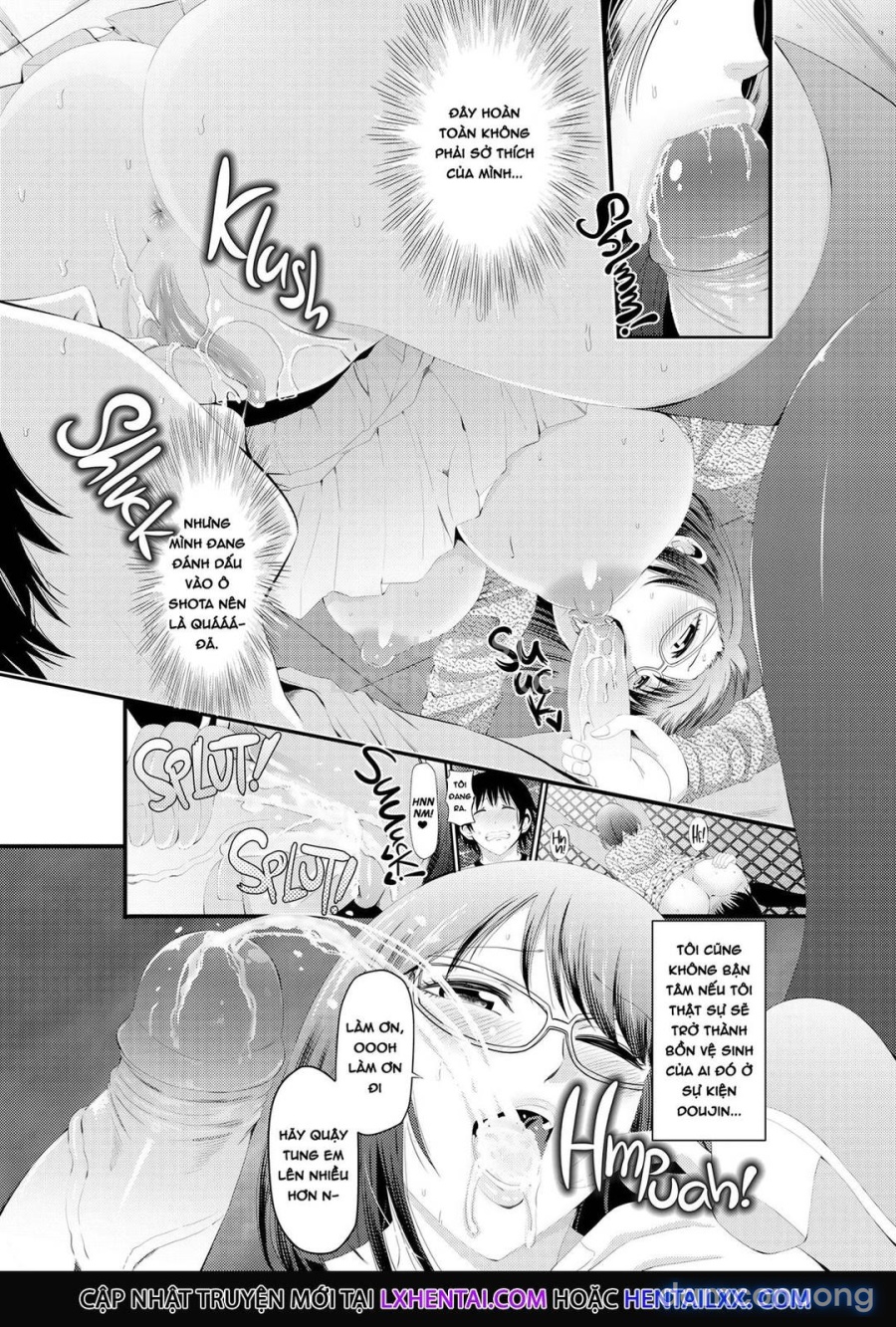 Cô nàng siêu dâm ở sự kiện doujin 