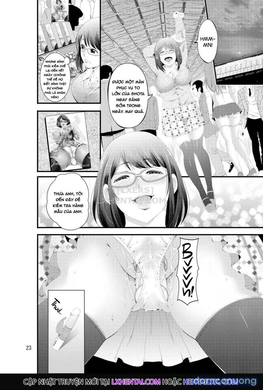 Cô nàng siêu dâm ở sự kiện doujin 