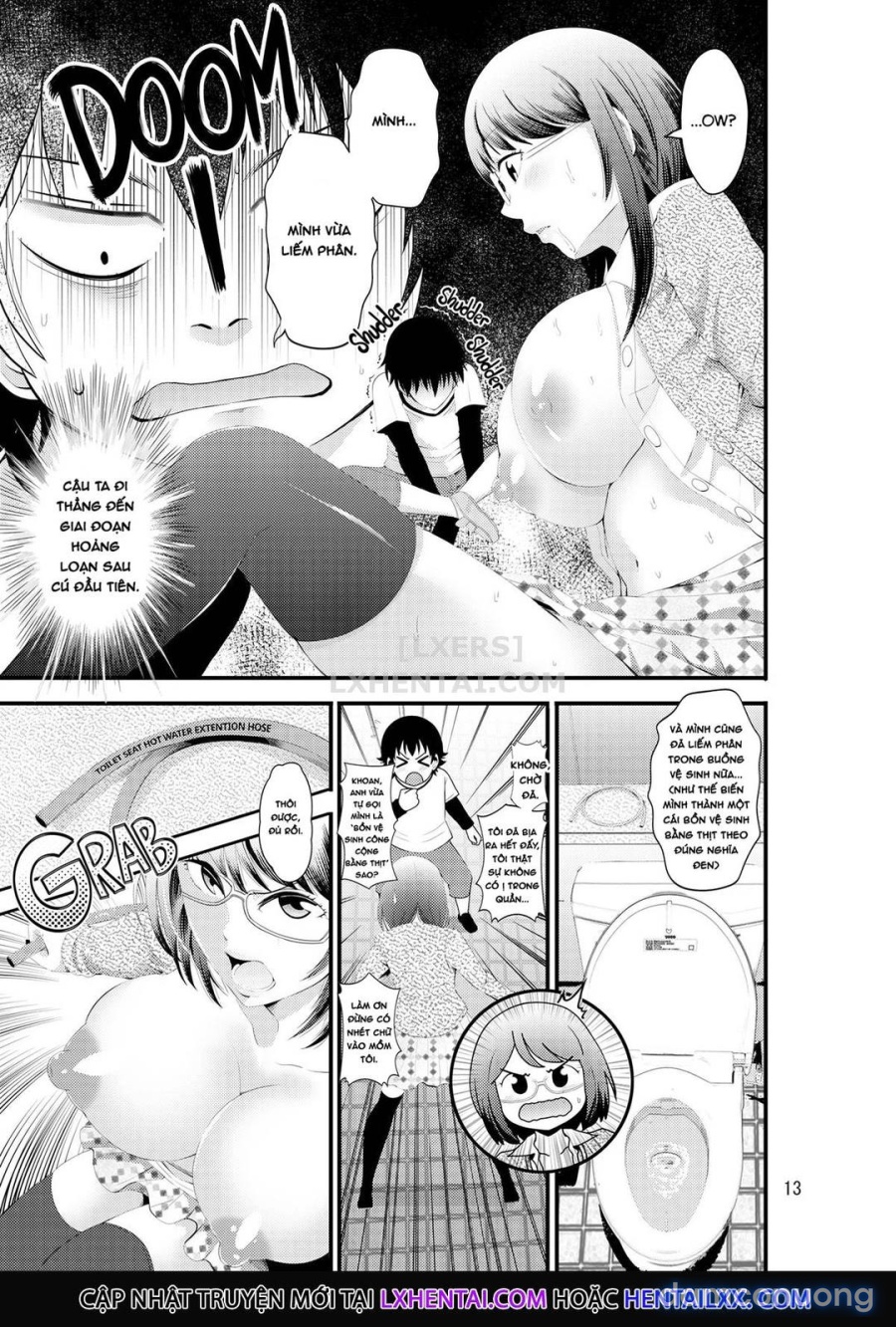 Cô nàng siêu dâm ở sự kiện doujin 