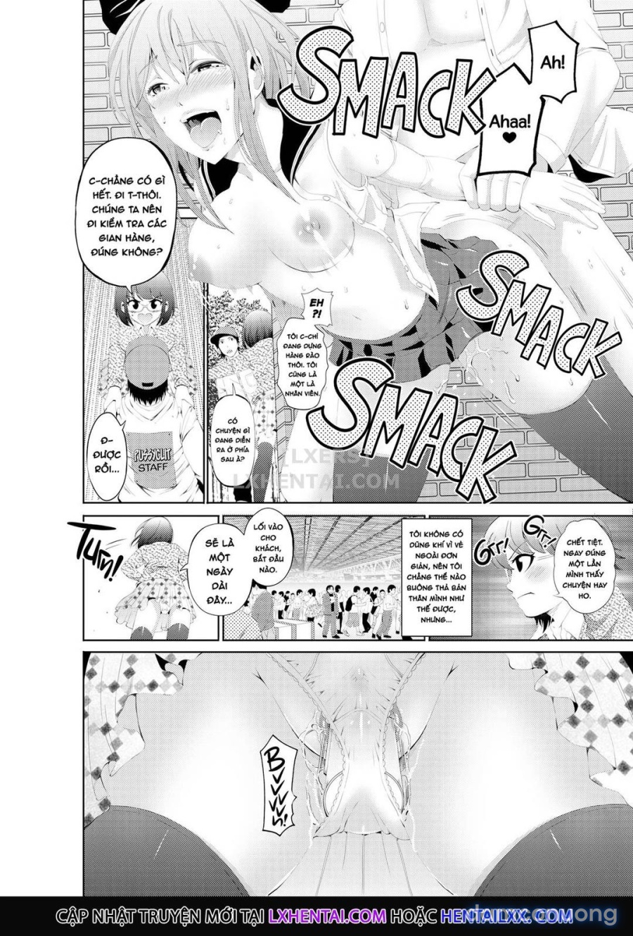 Cô nàng siêu dâm ở sự kiện doujin 