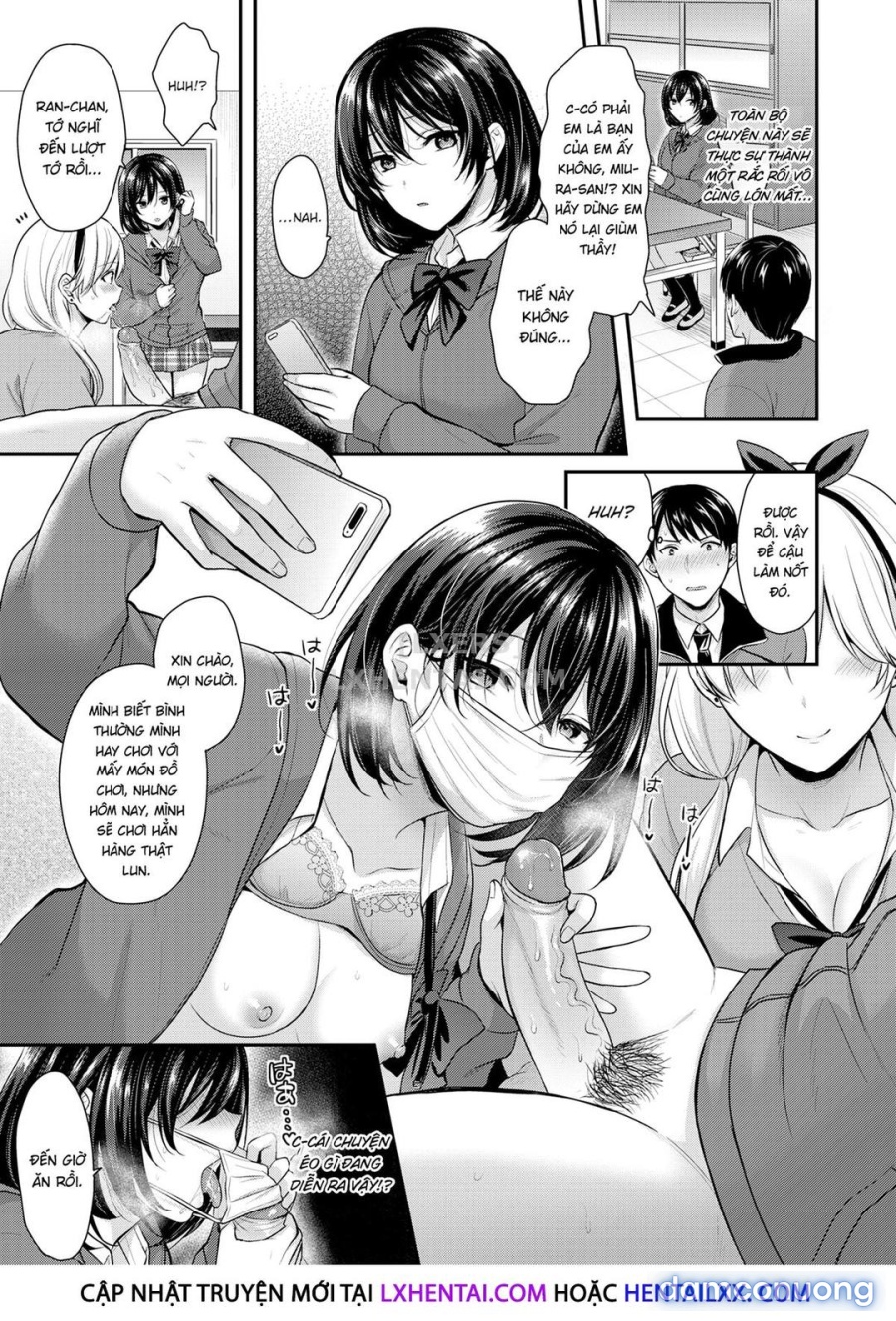 Sensei... thầy muốn đút vào ai? 