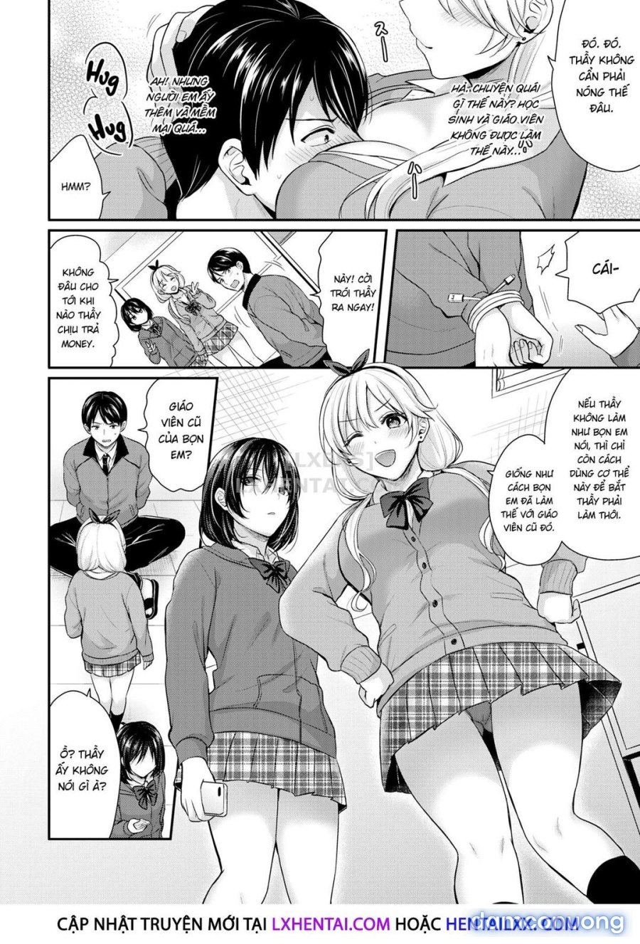 Sensei... thầy muốn đút vào ai? 