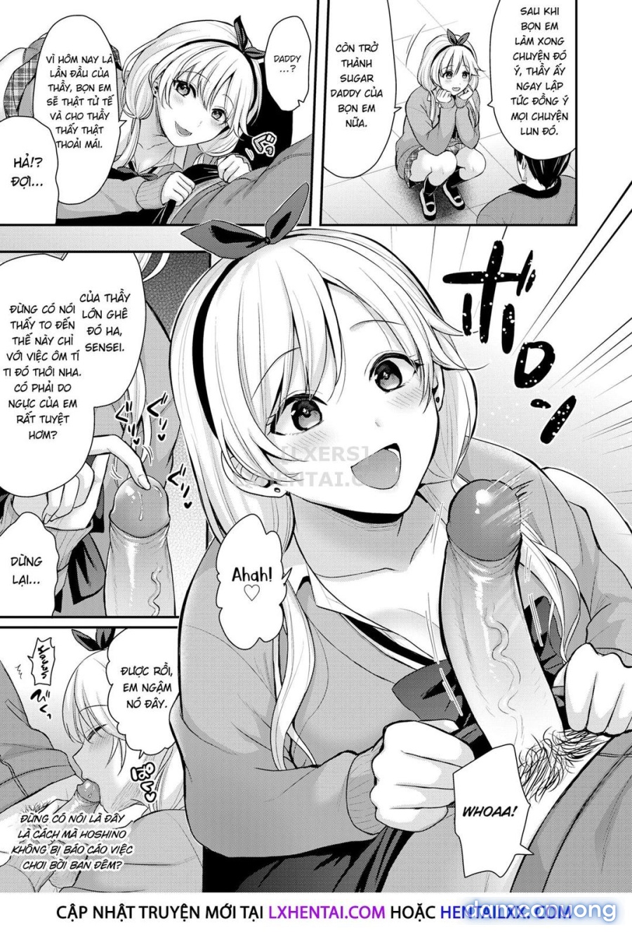 Sensei... thầy muốn đút vào ai? 
