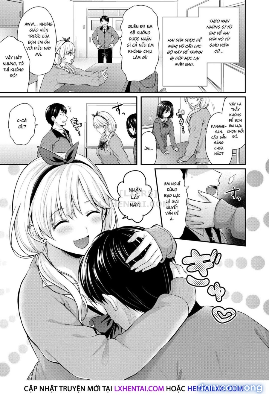 Sensei... thầy muốn đút vào ai? 