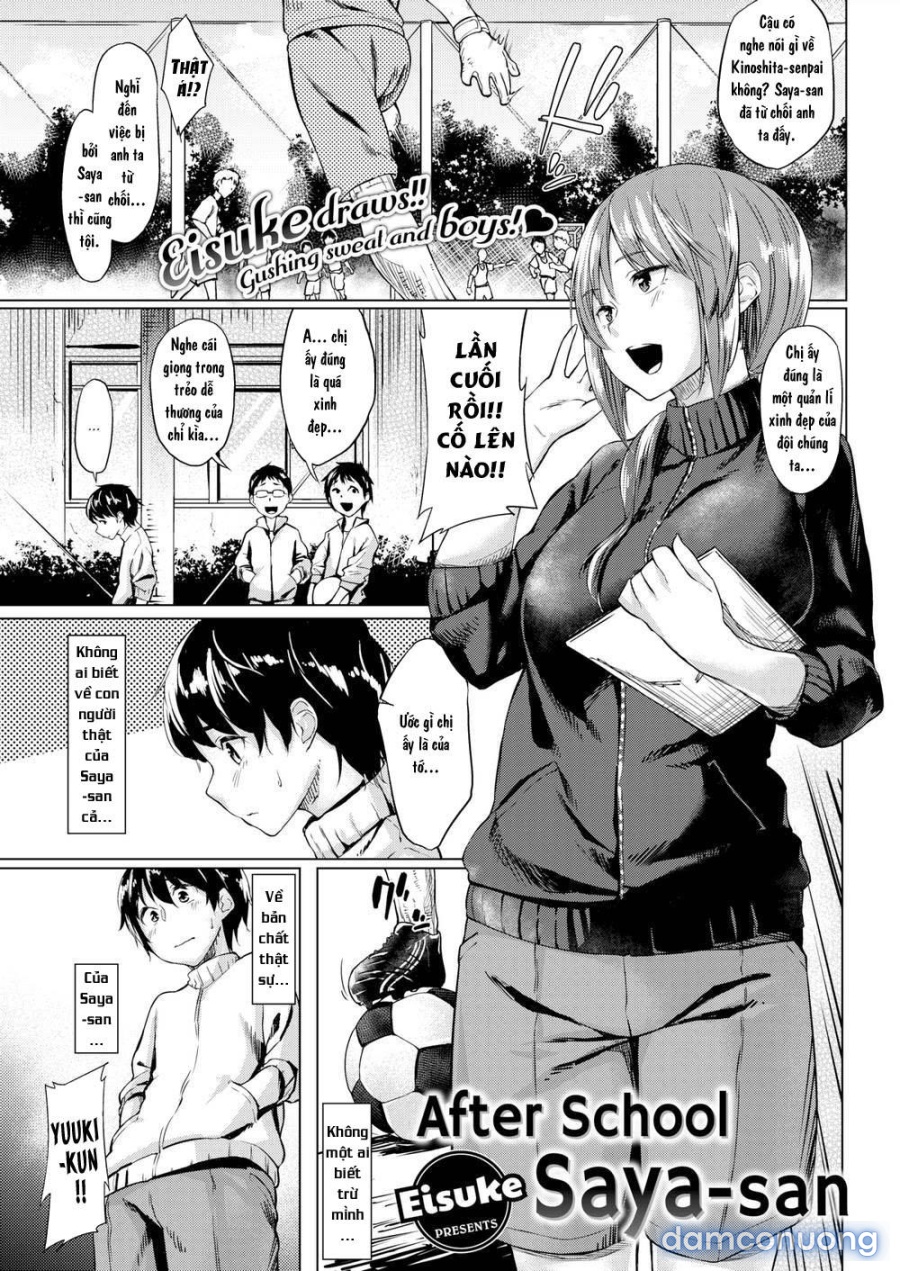 Sau giờ học cùng Saya-san 