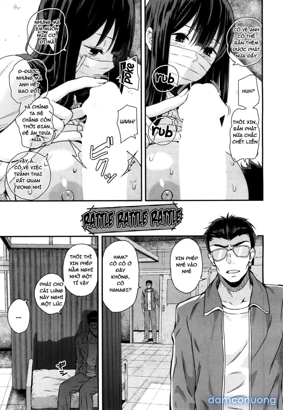Wakatsuki, cởi khẩu trang ra đi em! 