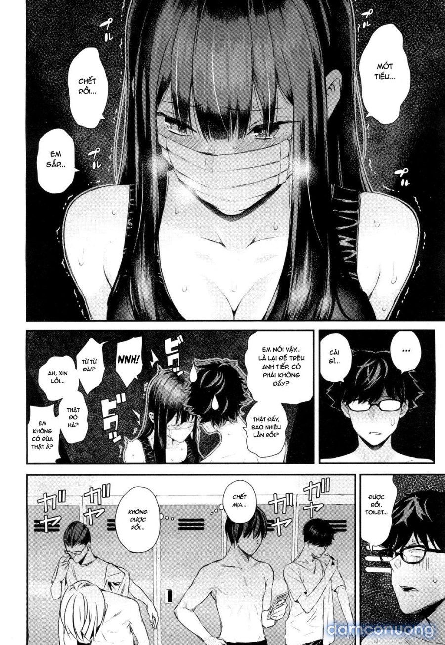 Wakatsuki, cởi khẩu trang ra đi em! 