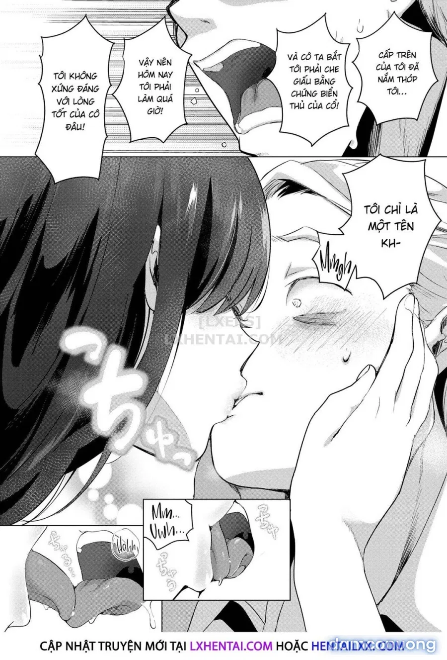 Thư giãn trong lòng bàn tay cô ấy 