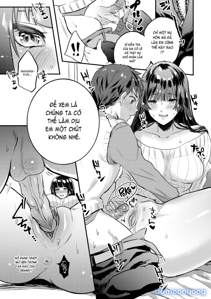 Hazuki Sensei Quá Sexy Làm Tôi Không Tập Trung Nổi 