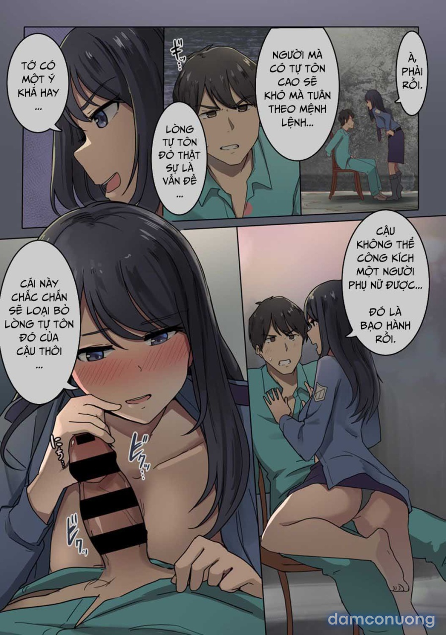Kangoku Zemi Kanshu ni Zettai Fukujuu o Shiirarete 