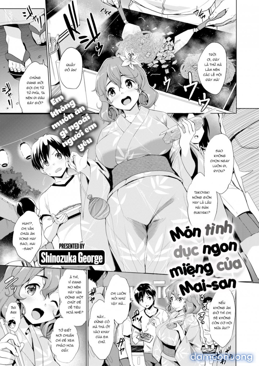 Khẩu vị sex của Mai-san 