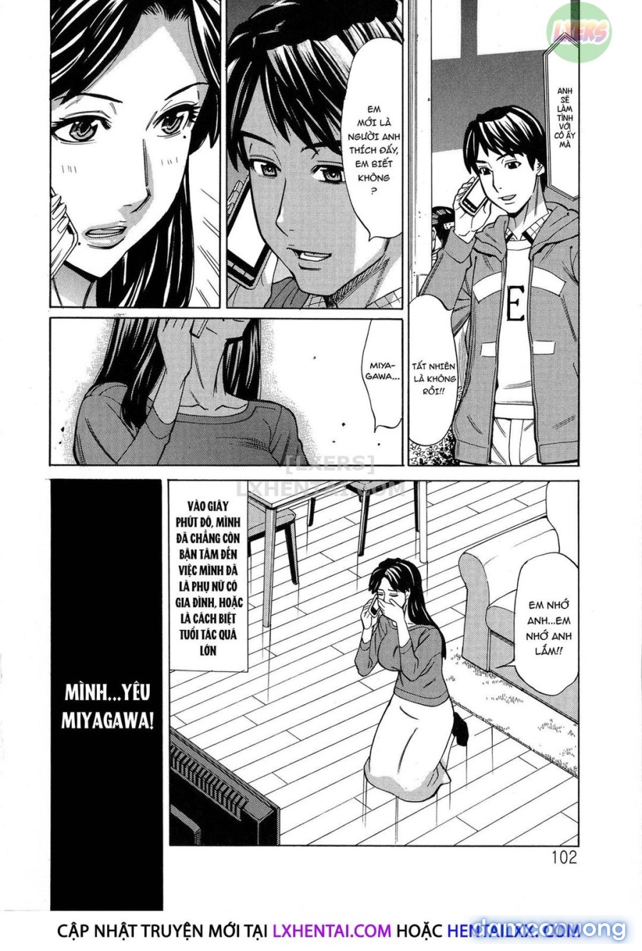 Hitozuma Koi Hanabi ~ Hajimete no Furin ga 3P ni Itaru made 