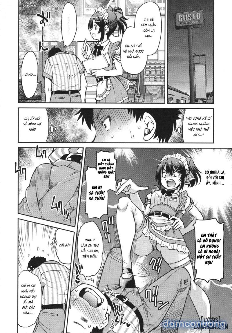 Toretate Famiresu Senpai wo Gyuutto Shibatta Gochisou Don 