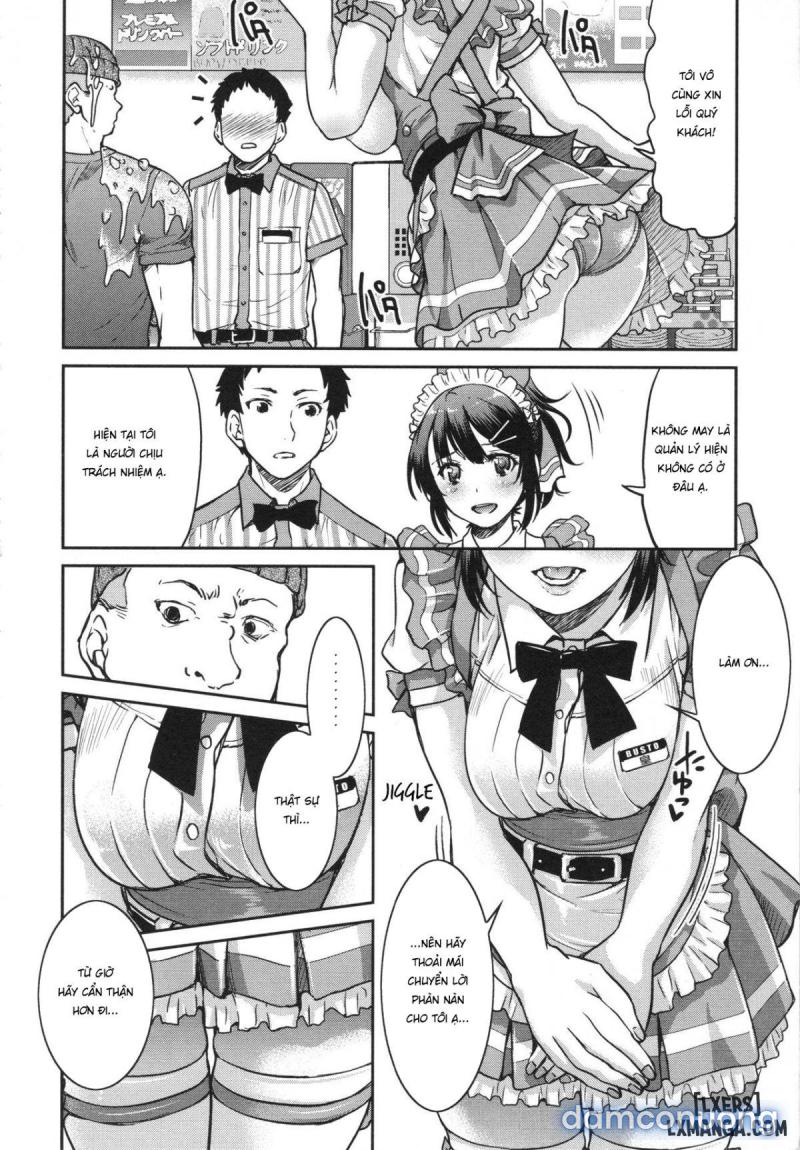 Toretate Famiresu Senpai wo Gyuutto Shibatta Gochisou Don 