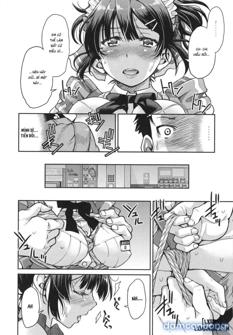 Toretate Famiresu Senpai wo Gyuutto Shibatta Gochisou Don 