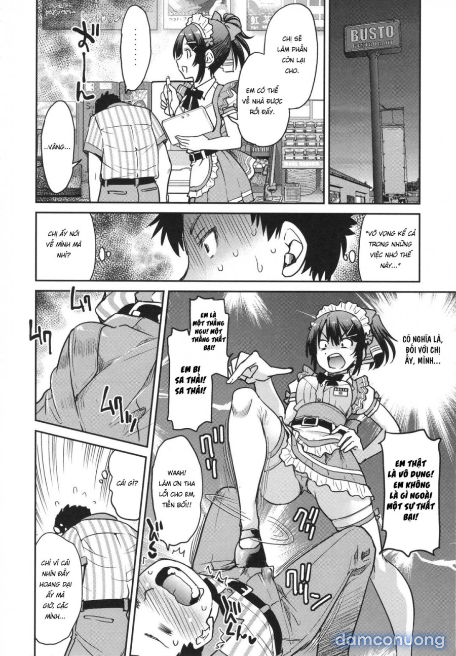 Toretate Famiresu Senpai wo Gyuutto Shibatta Gochisou Don 
