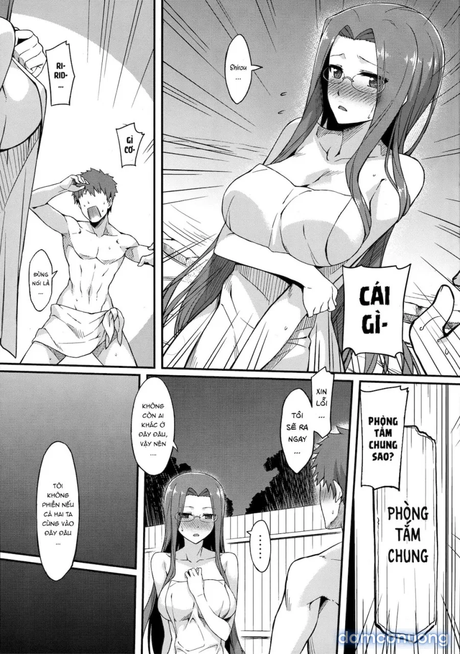 Tắm suối nước nóng cùng Raider-san 