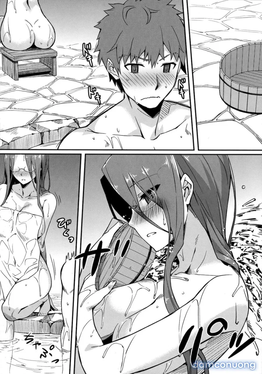 Tắm suối nước nóng cùng Raider-san 