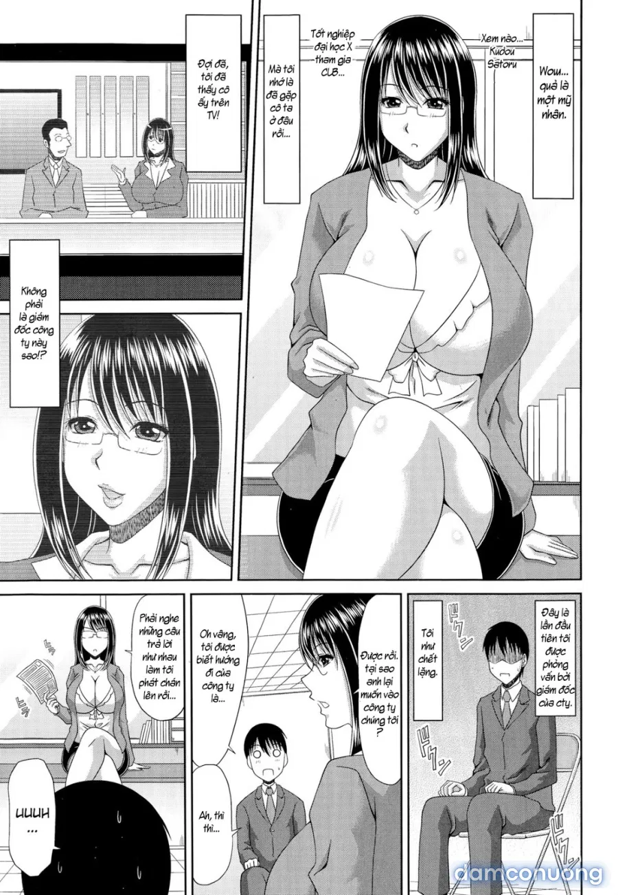 Female President’s Seductive Interview 