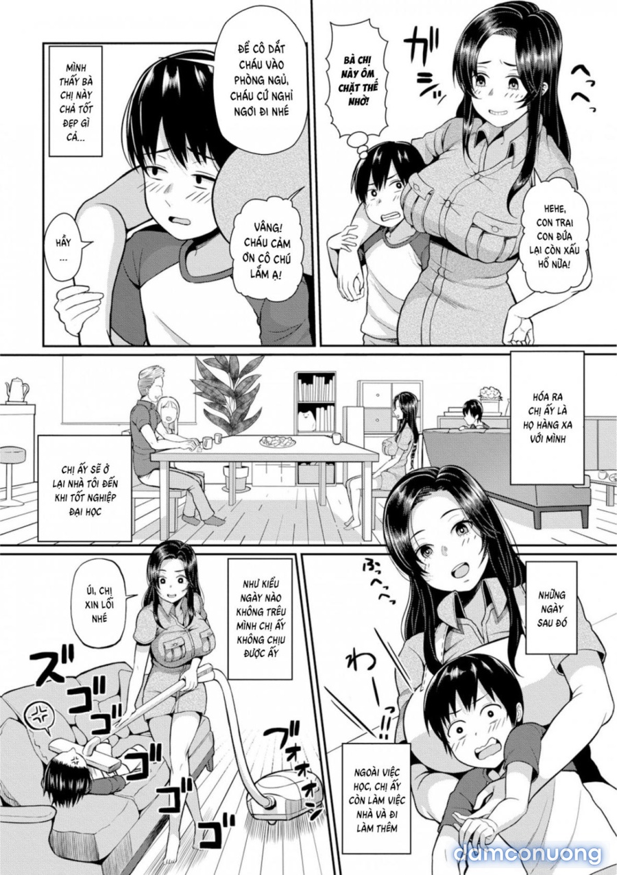 Freeloader College Girl and Shota Boy 
