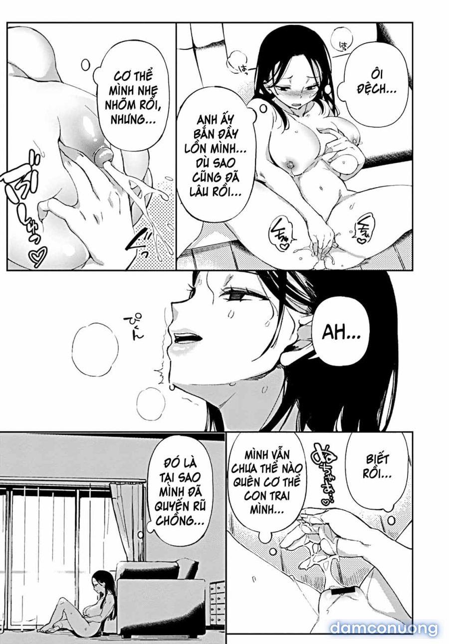Jitsubo no Kyonyuu o Musaboru Shota wa Aijou to Bonyuu o Sosogareru 