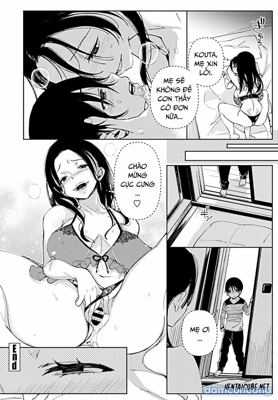 Jitsubo no Kyonyuu o Musaboru Shota wa Aijou to Bonyuu o Sosogareru 