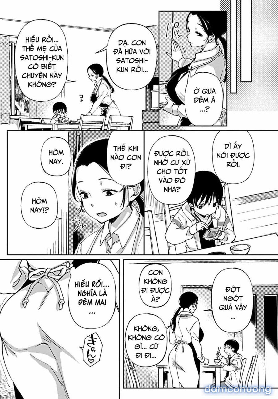 Jitsubo no Kyonyuu o Musaboru Shota wa Aijou to Bonyuu o Sosogareru 