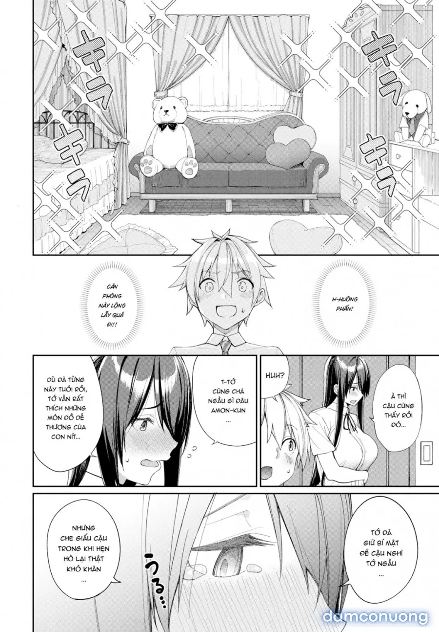 Cặp đũa lệch Hebigami-san và Amon-kun 