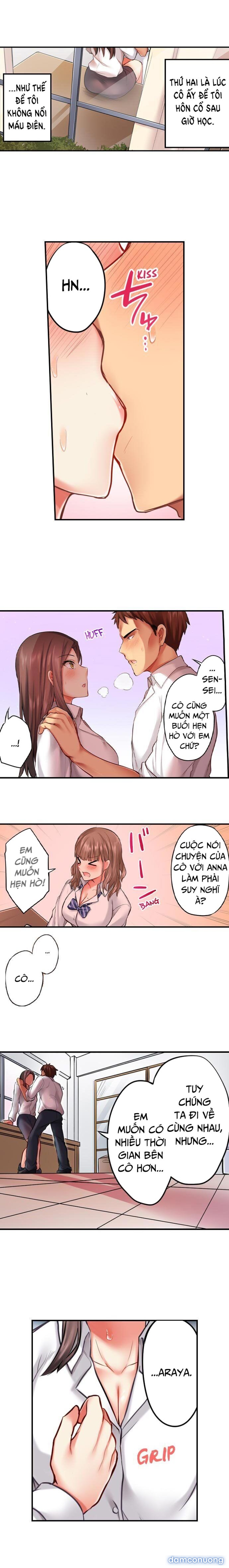 Nếu đã thấy vú cô rồi thì làm sao em không bú nó được đây… 
